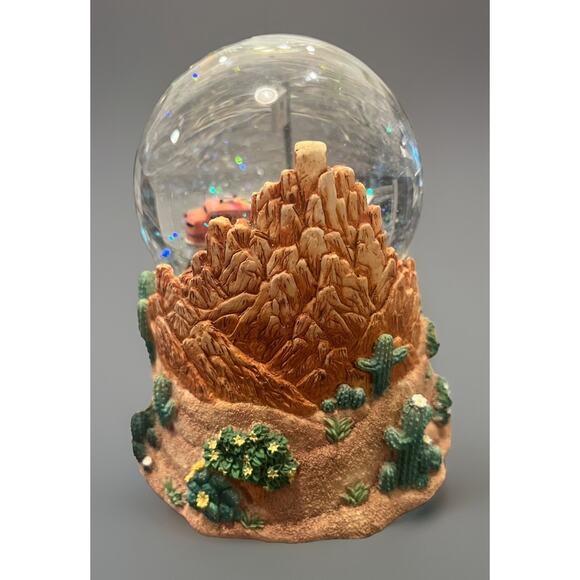 LIONEL - SNOWGLOBE #2280 SANTA FE Railroad train - RARE VINTAGE - NICE!! - Picture 9 of 10